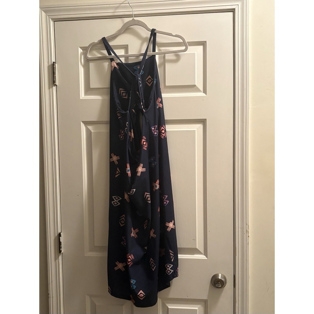 Patagonia  Dress Womens Large Sliding Rock Blue Active Outdoor Navy - Picture 2 of 7